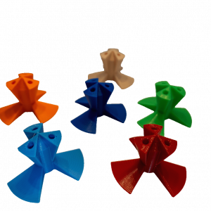 Dart-Halter für 3 Dartpfeile – 3D-gedruckt & kompakt - Dart-Ständer