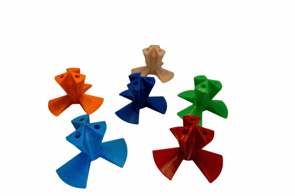 Dart-Halter für 3 Dartpfeile – 3D-gedruckt & kompakt - Dart-Ständer